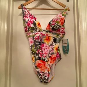Penbrooke Swimsuits plunge one piece